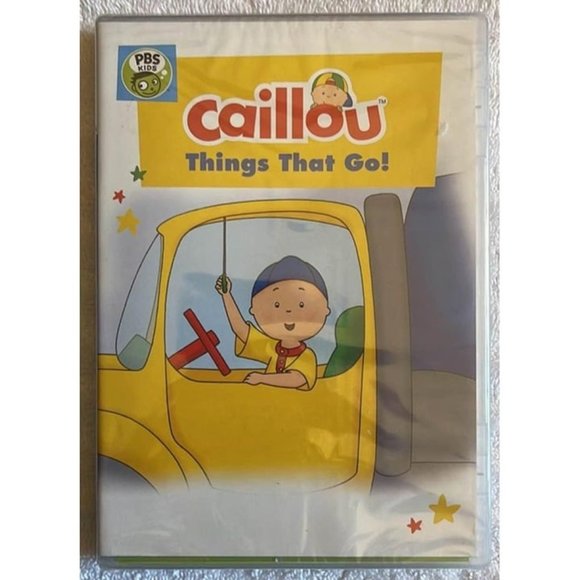 Caillou: Things That Go! (DVD) Brand New, Sealed! - Picture 1 of 2